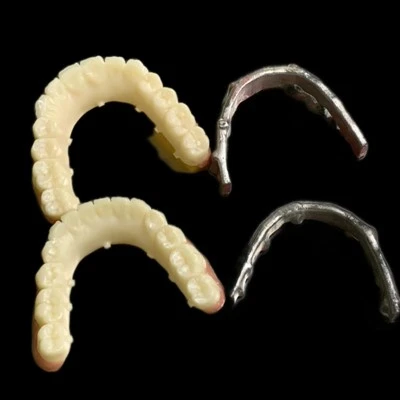 Dental Full Arch Zirconia Bridge With Titanium Bar